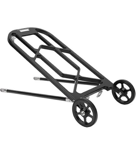 Amazon | チタン製フロントラック ブロンプトンの折りたたみ自転車用